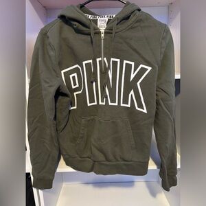 Victoria's Secret green Zip-Up Hoodie